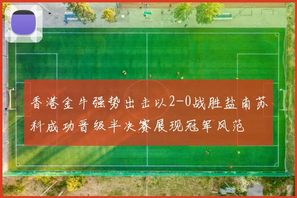 香港金牛强势出击以2-0战胜盐南苏科成功晋级半决赛展现冠军风范